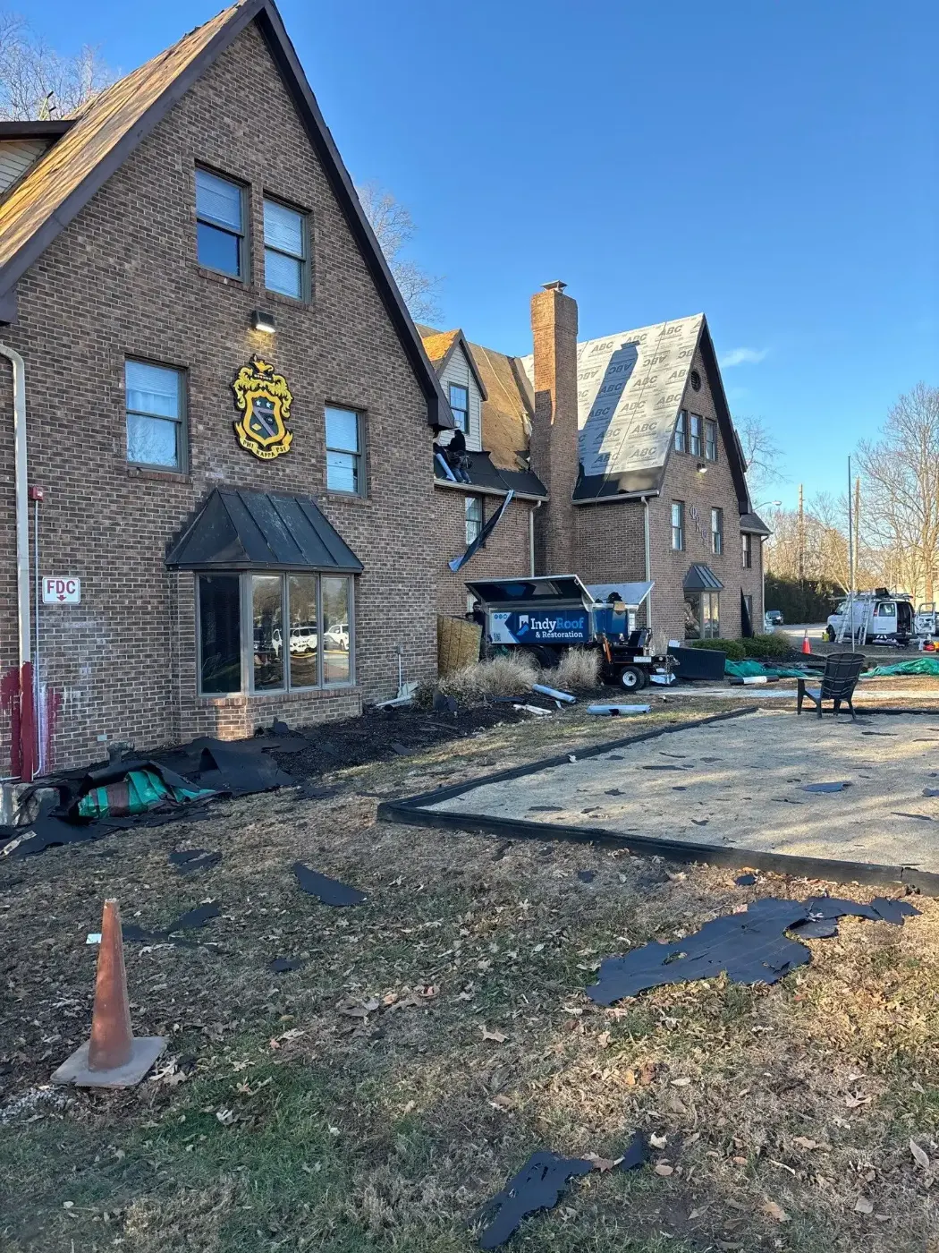 Membrane repair completed in Stilesville